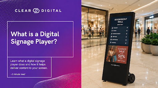 What is a Digital Signage Player?