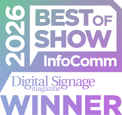 Clear Digital — 2026 InfoComm Best of Show winner, Digital Signage