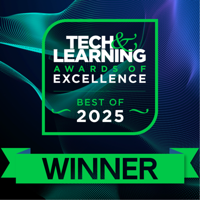 2025 Tech and Learning Award of Excellence seal